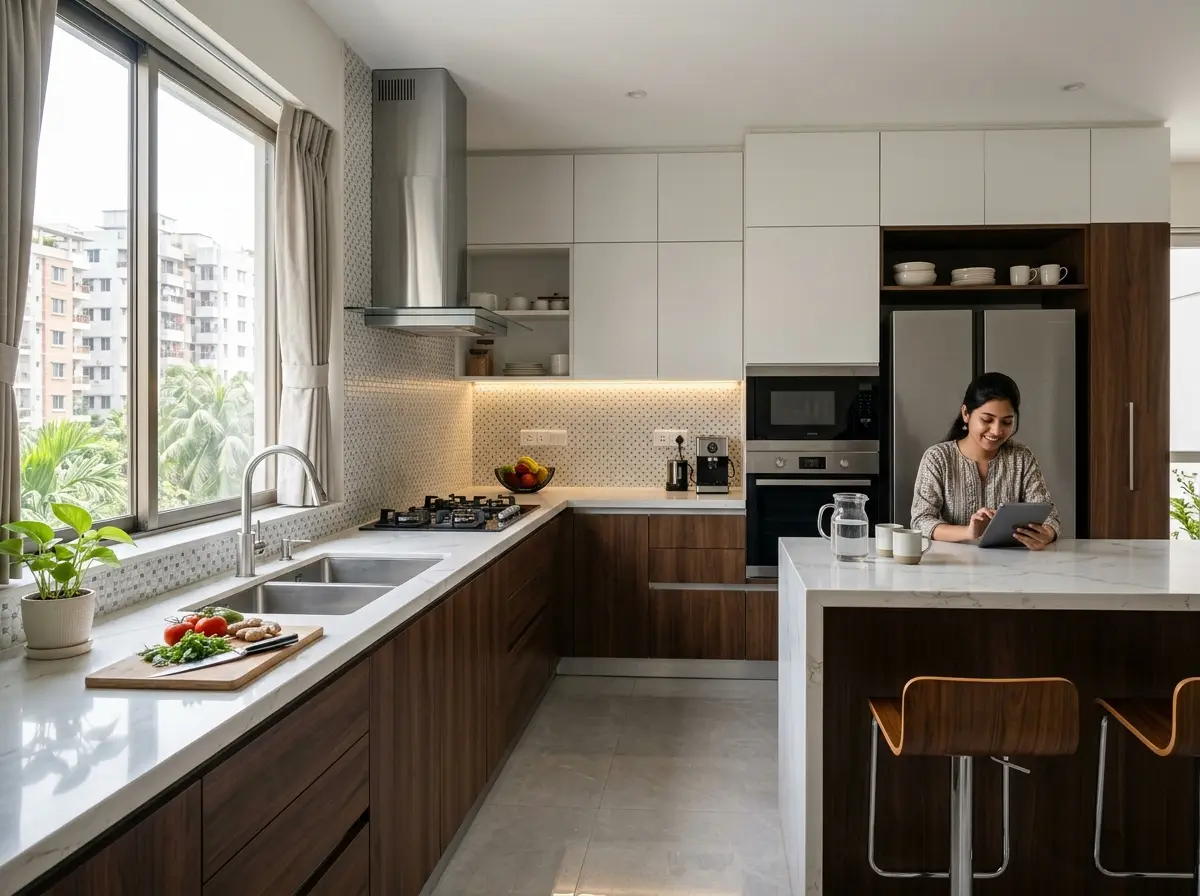 Modern kitchen design package (Bangladesh)