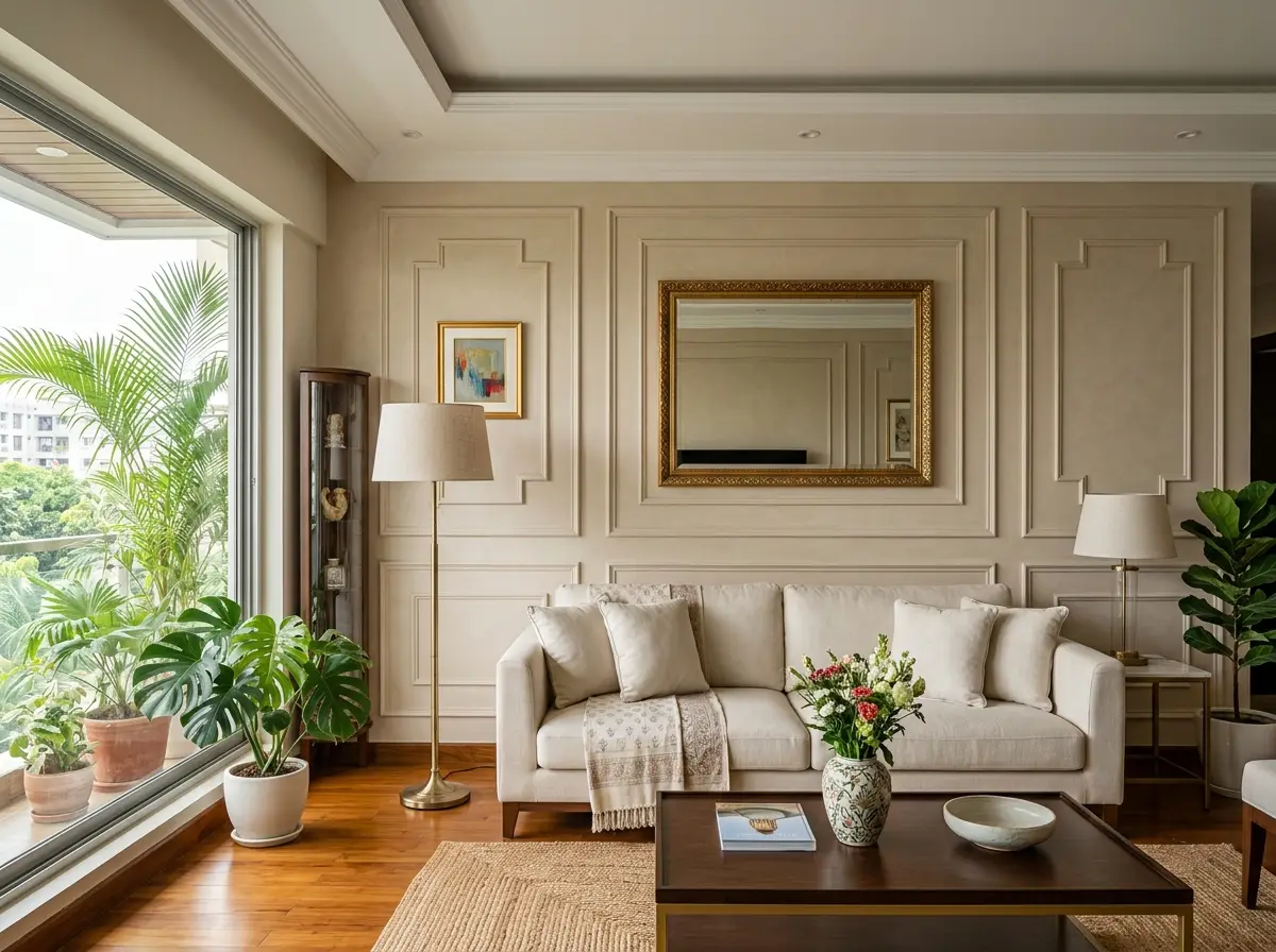 Wall molding/panel molding design (modern classic)