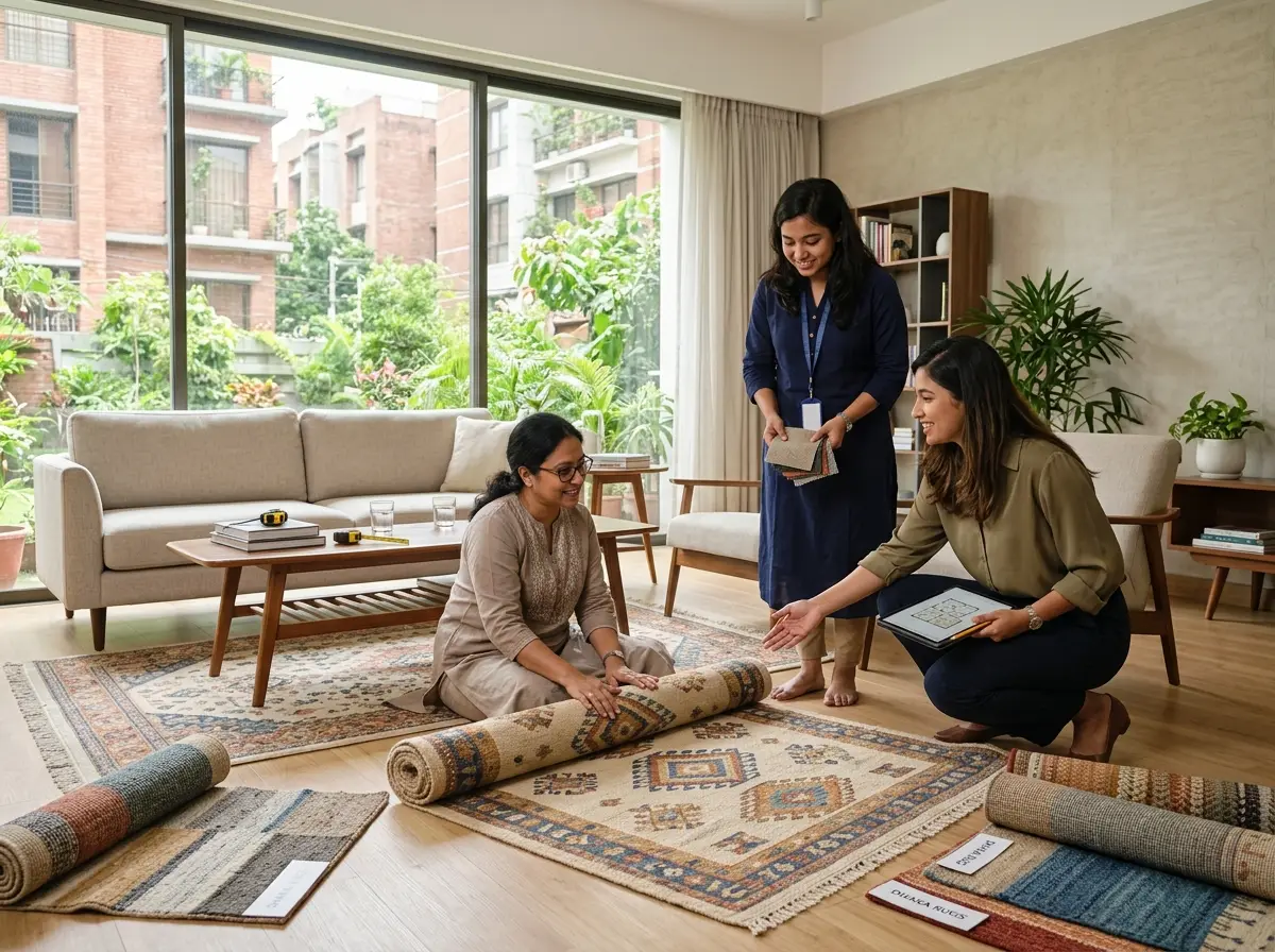 Stop guesswork: Interior Design in Bangladesh rugs done right