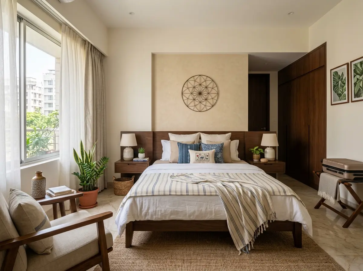 Guest bedroom interior design in Bangladesh
