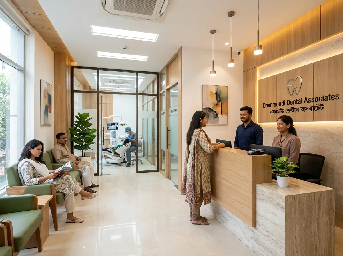 Dental clinic interior design in Bangladesh
