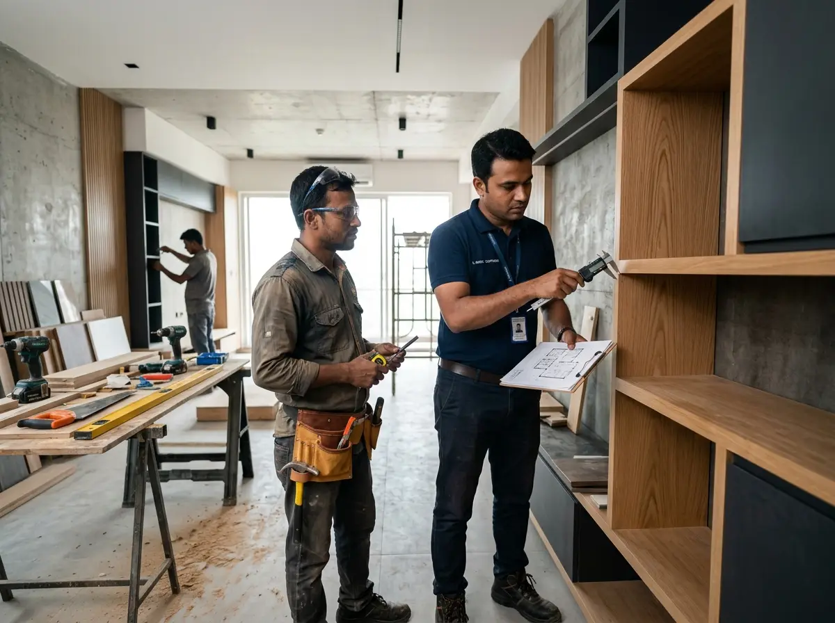 On-site carpentry supervision & QC in Bangladesh