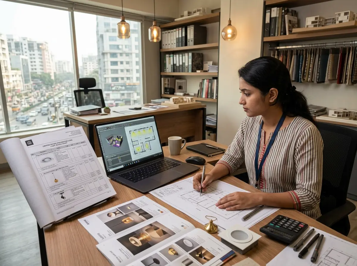 Smart Lighting Calculation & Fixture Specification (BOQ) in Bangladesh