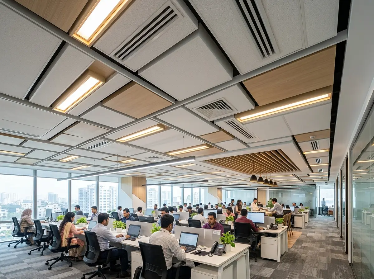 Stunning Office false ceiling design in Bangladesh