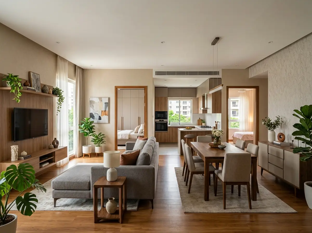 Complete 3-Bedroom Flat Interior Package in Bangladesh