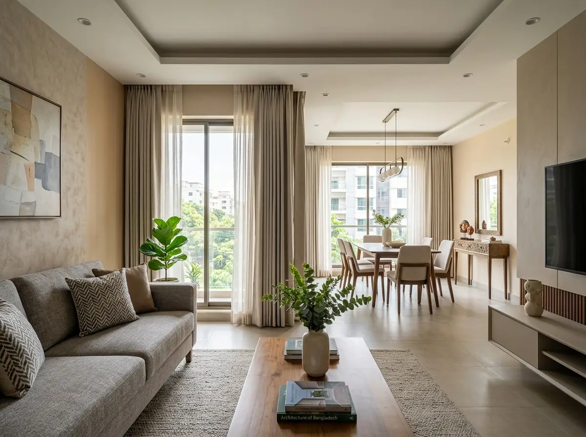 Turnkey interior for Mirpur DOHS flats