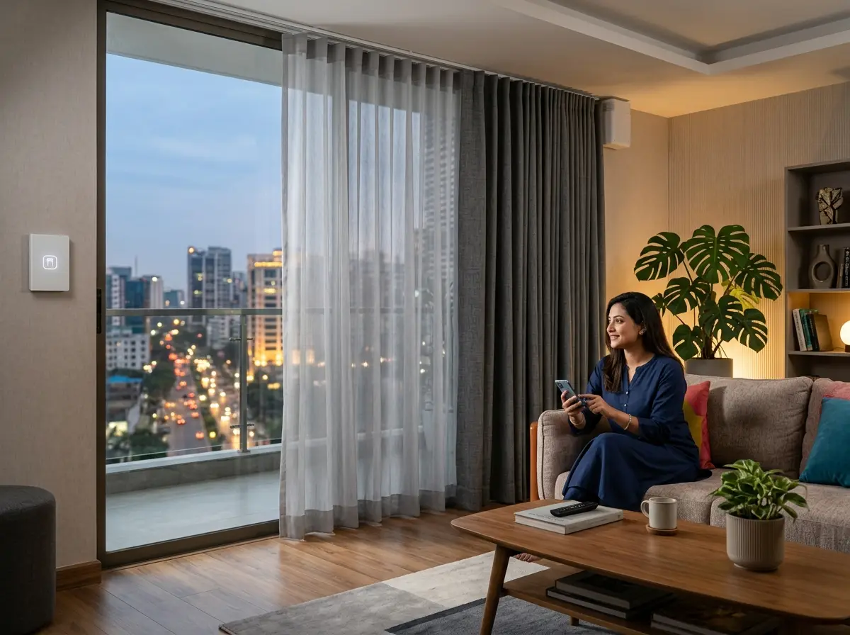 Smart curtain automation integration in Bangladesh