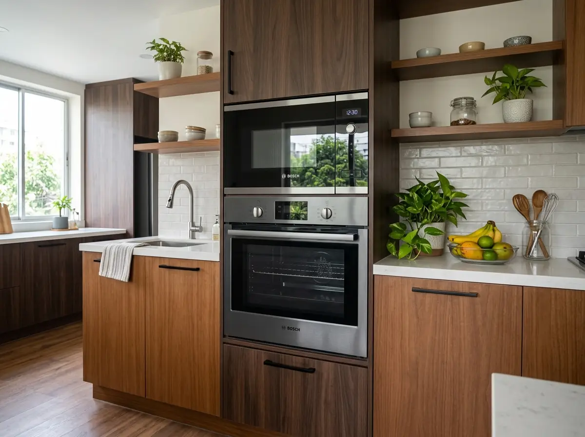 Built-in oven/microwave unit integration in Bangladesh