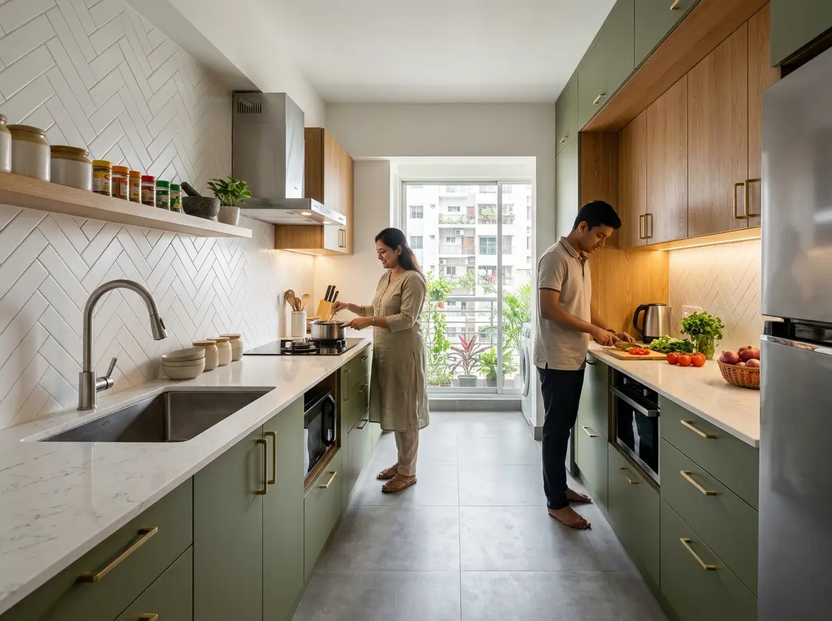 Modular kitchen renovation (old to new) in Bangladesh