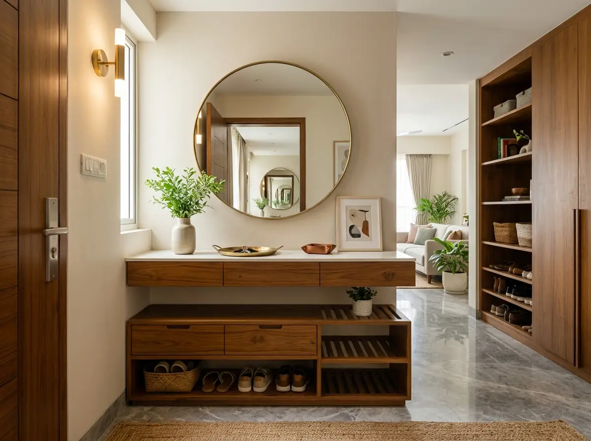 Stunning Entry Foyer Design in Bangladesh