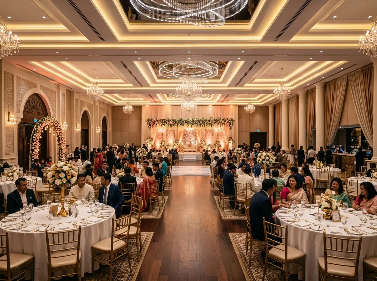 Stunning Banquet Hall Interior Design in Bangladesh
