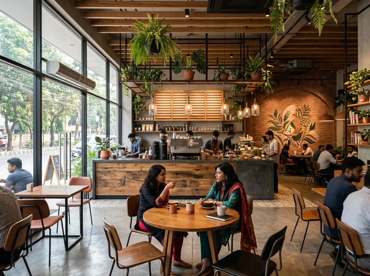 Cafe interior design Dhaka that fills your tables