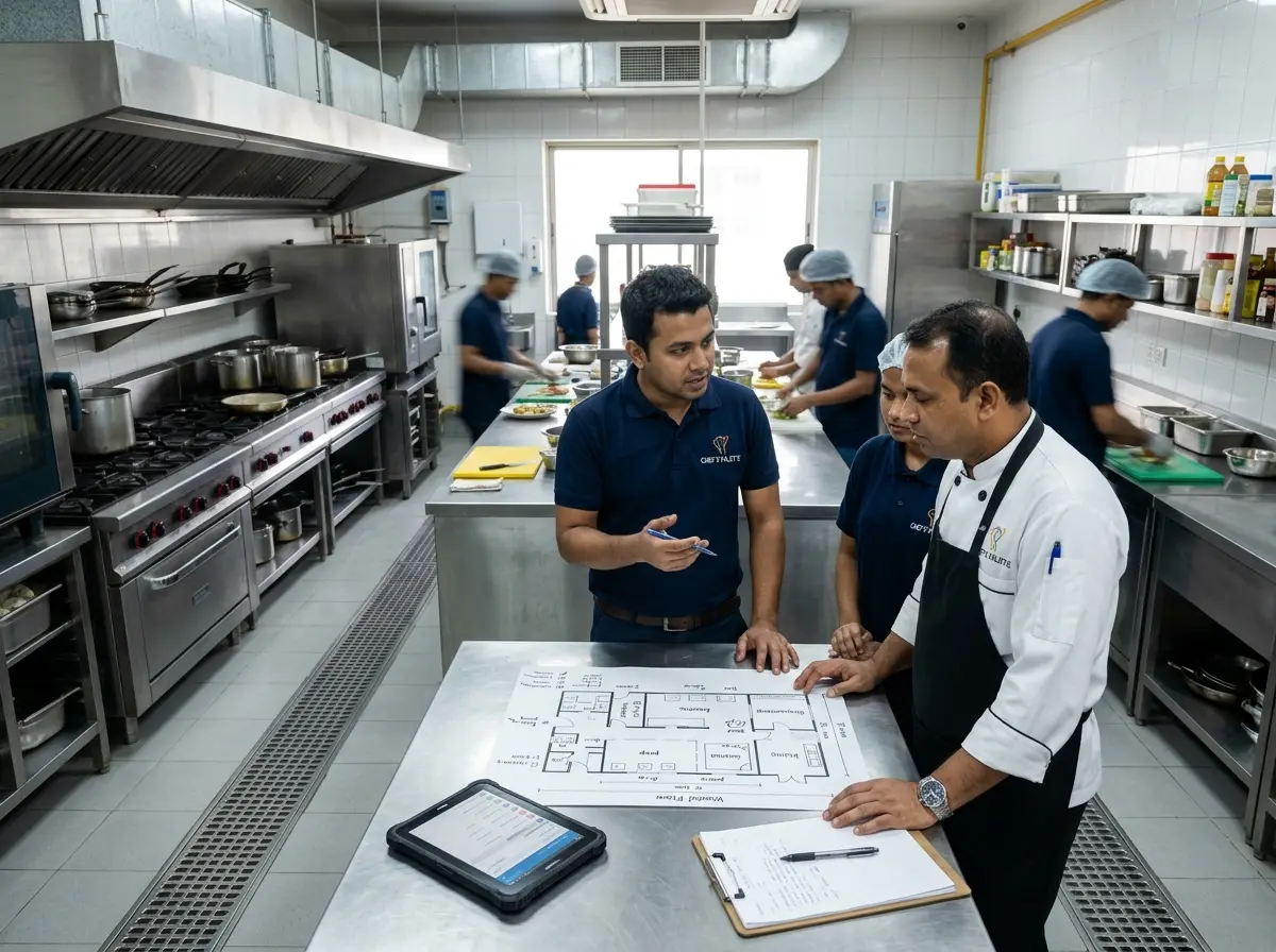 Smart Commercial Kitchen Workflow Planning Coordination in Bangladesh