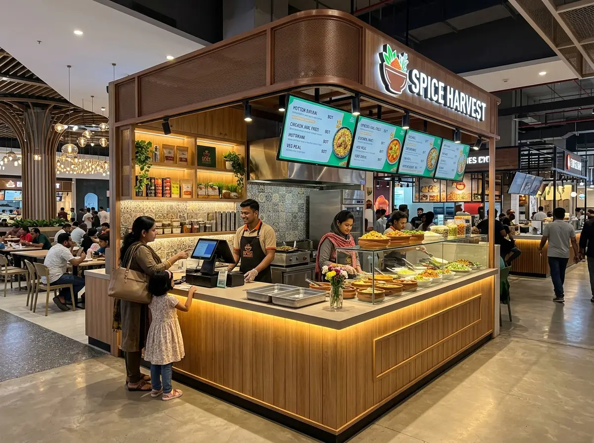 Food Court Kiosk Design in Bangladesh That Sells