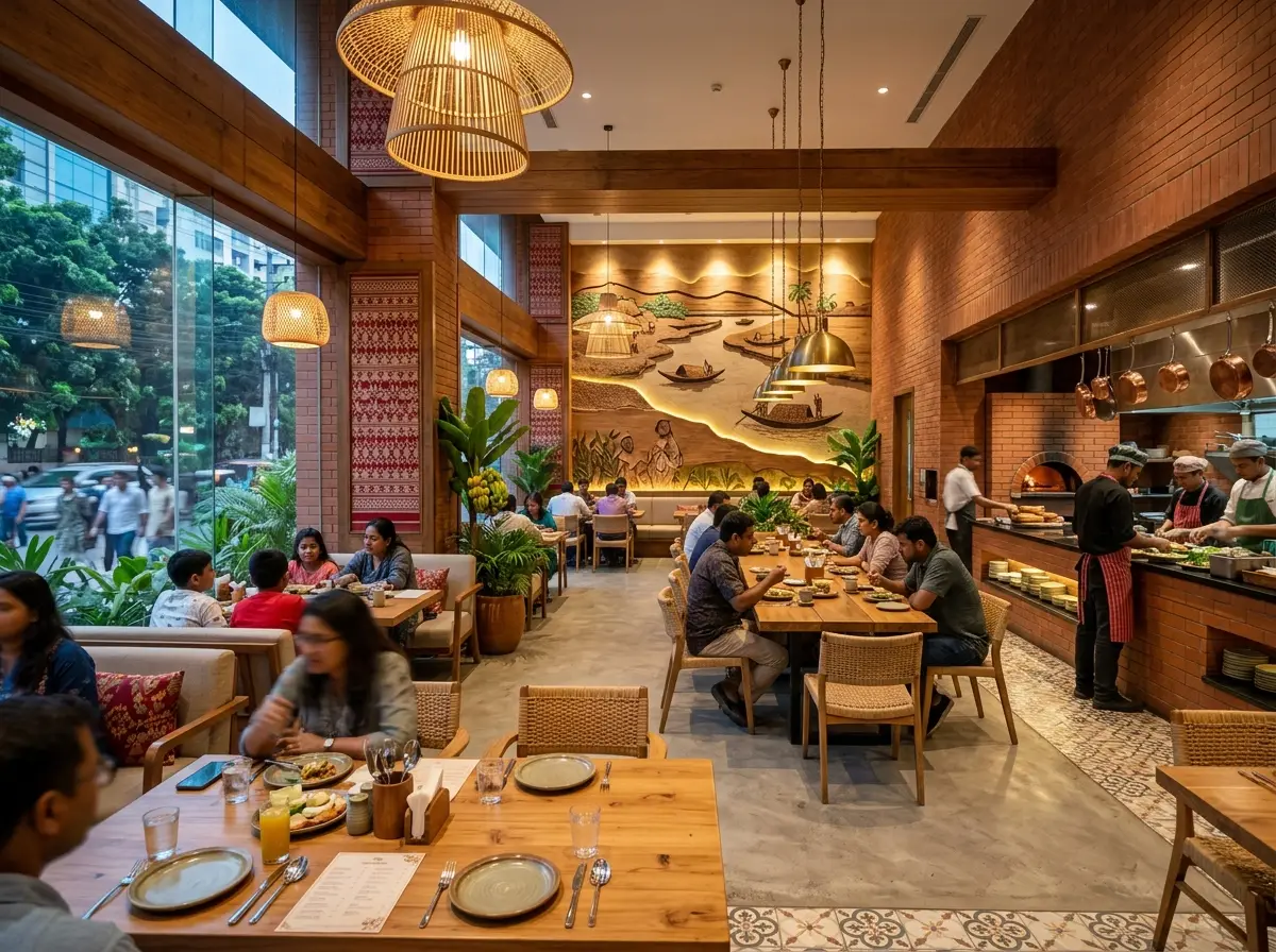 Theme-Based Restaurant Concept Design in Bangladesh