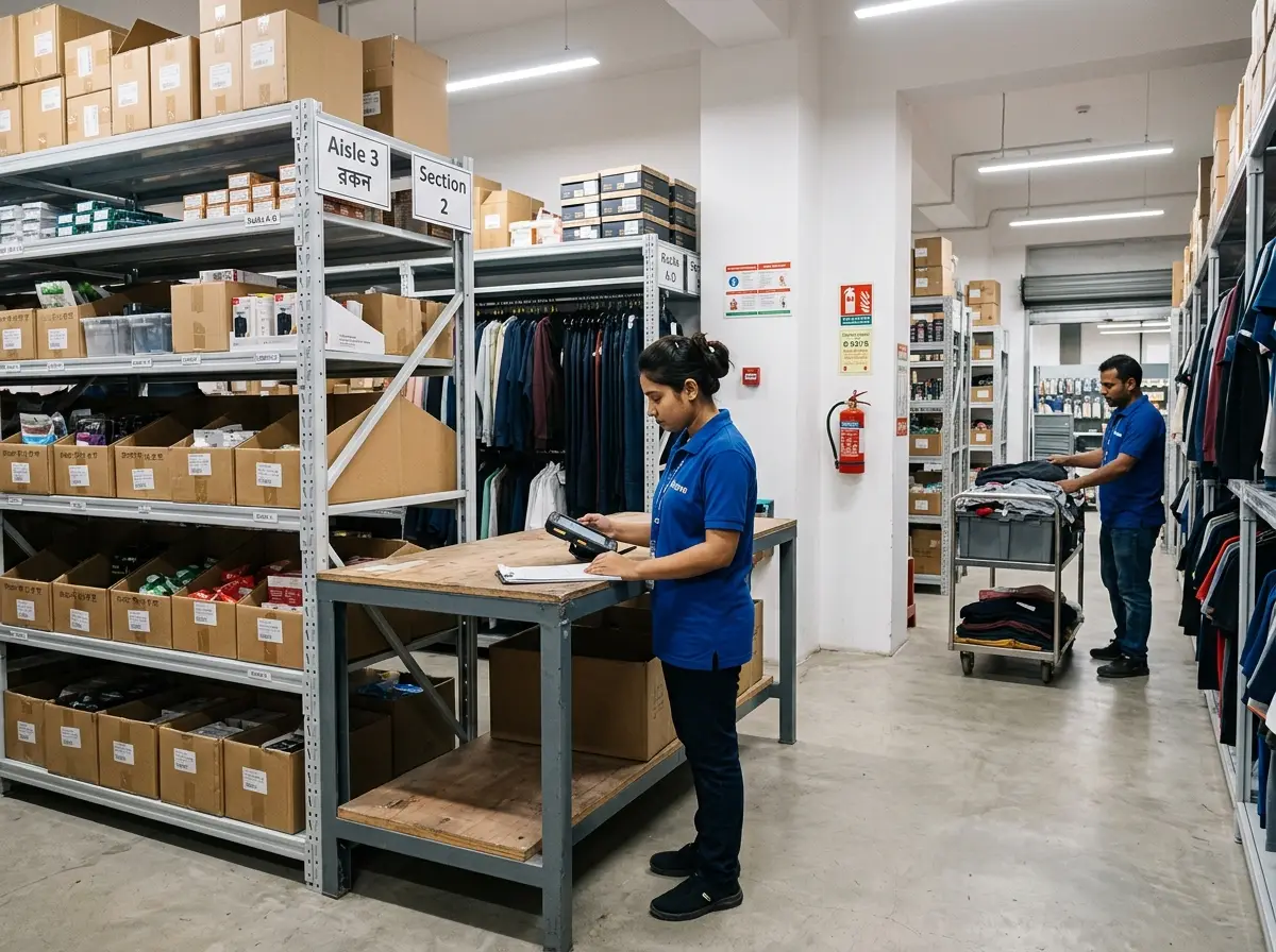 Smart Retail storage/backroom planning in Bangladesh