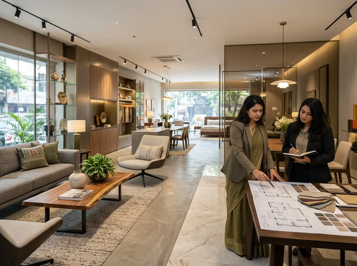Showroom interior design cost estimate in Bangladesh