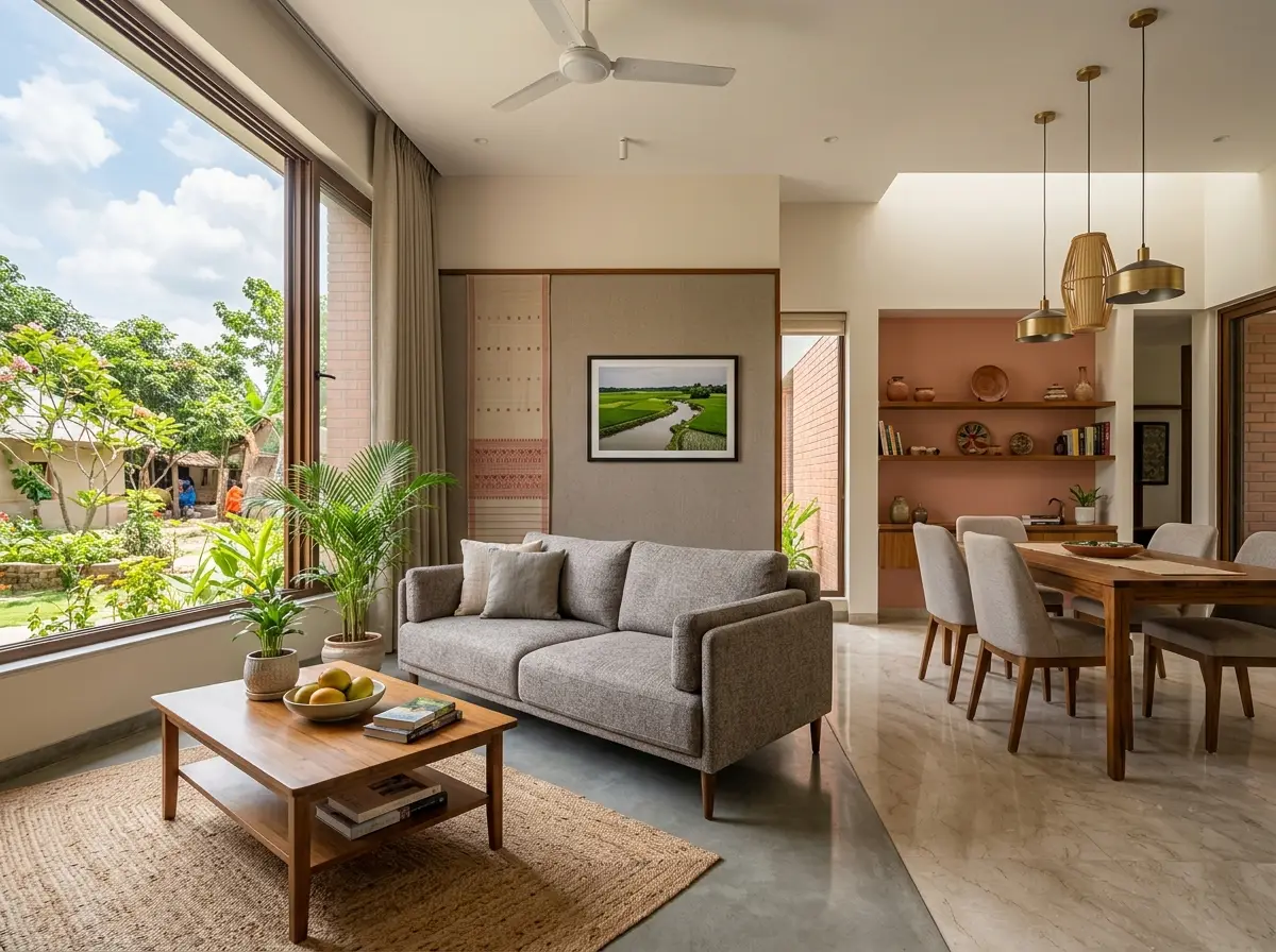 Stunning Interior Design in Hossainpur Upazila