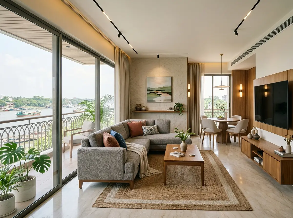 Stunning Interior Design in Bandar Upazila