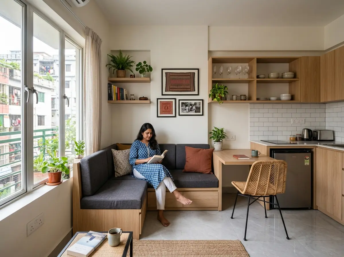 Space planning for small apartments in Bangladesh