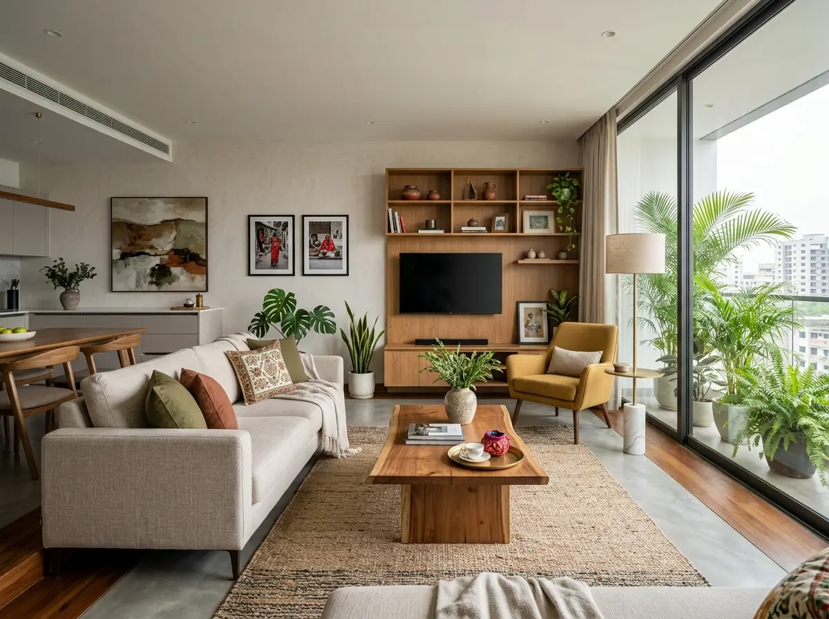 Get a Contemporary Living Room Design Package in Bangladesh