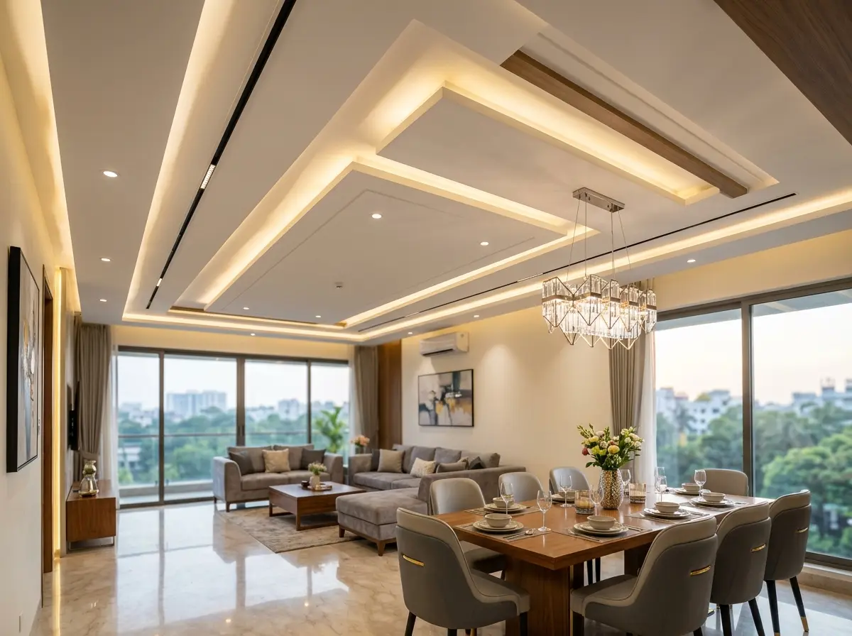Modern false ceiling design package in Bangladesh