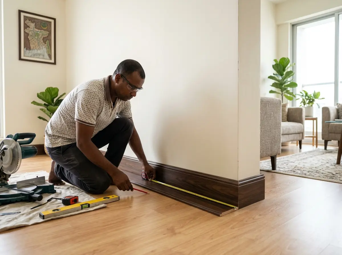 Flawless skirting design & installation in Bangladesh