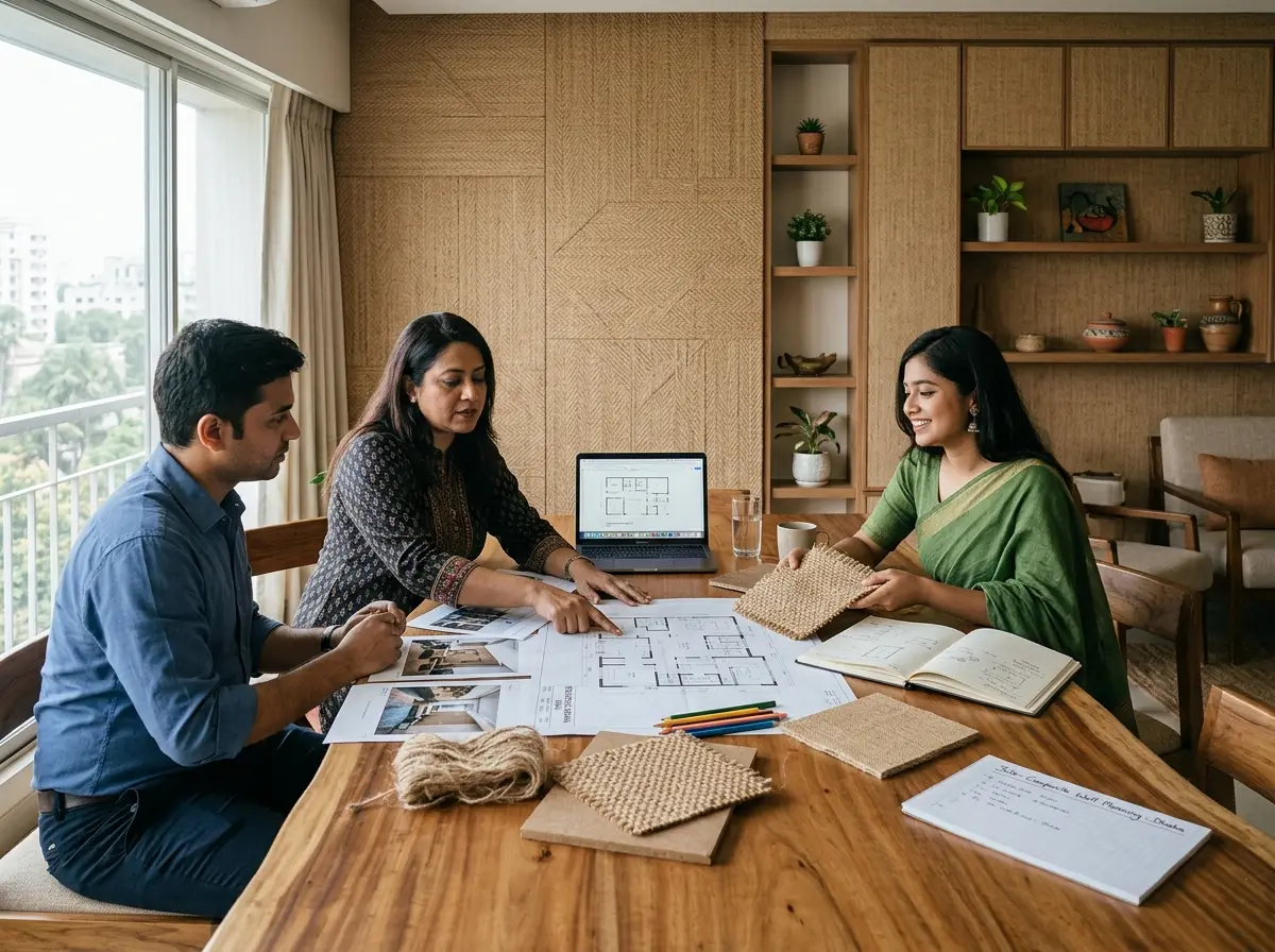 Jute-composite decor and paneling planning in Bangladesh