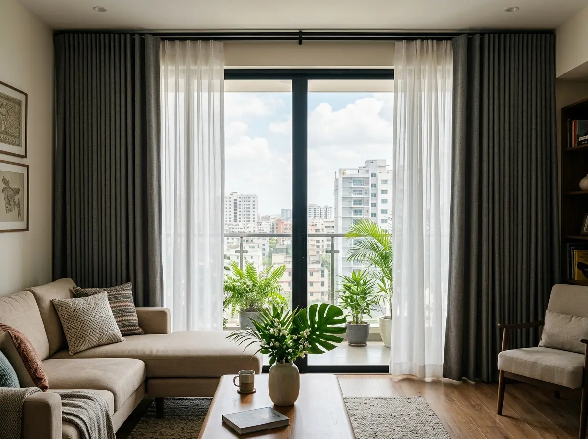 Get the Perfect Sheer + Blackout Curtain Package