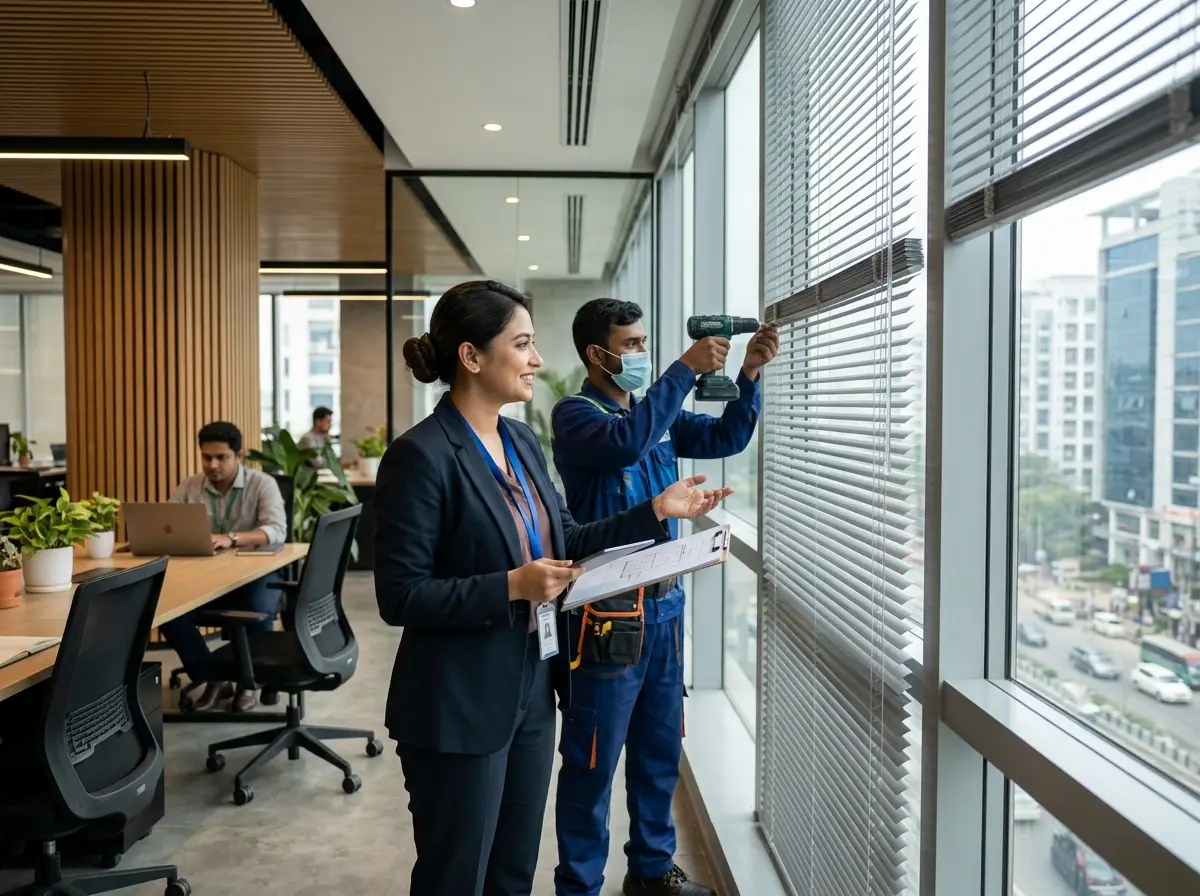 Easy Venetian blind supply & installation coordination in Bangladesh