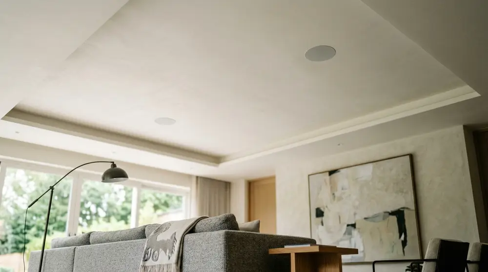 Invisible smart home speaker system